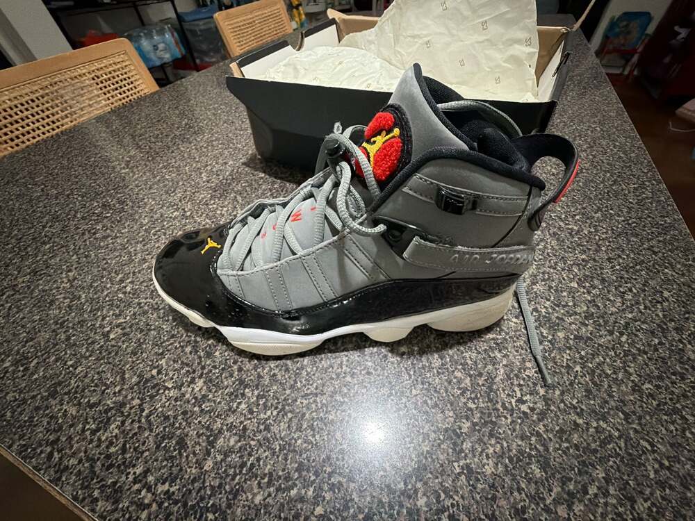 Jordan 6 Rings 'Light Graphite' Sneakers - Picture 2 of 7